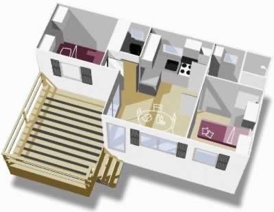 Plan du mobil_home Pacifique